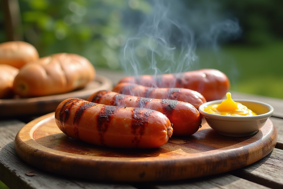 barbecue saucisse